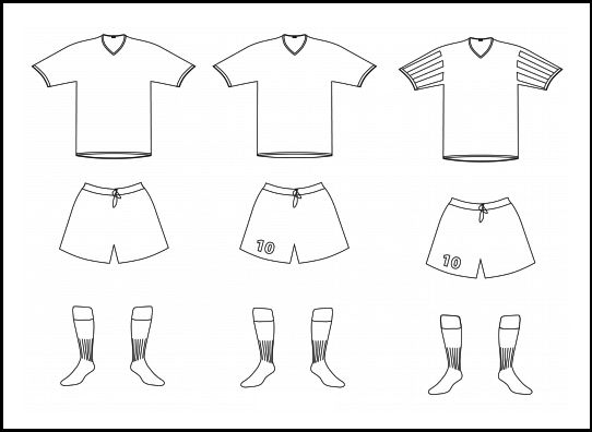 Soccer jersey models coloring page sports coloring pages soccer jersey coloring pages