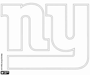 Nfl logos coloring pages printable games nfl logo nfl football art new york giants logo