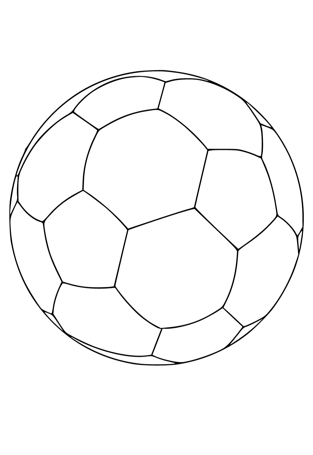 Free printable ball football coloring page for adults and kids