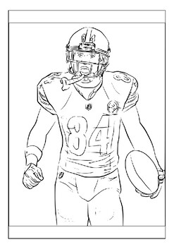 Color your way to nfl fandom printable nfl coloring pages collection for kids