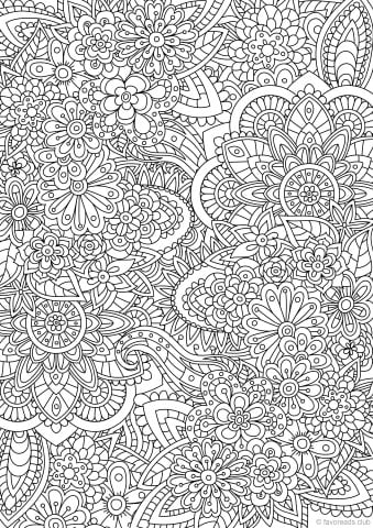 Best advanced coloring pages for adults â favoreads coloring club