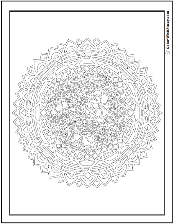 Adult coloring pages â customize printable pdfs