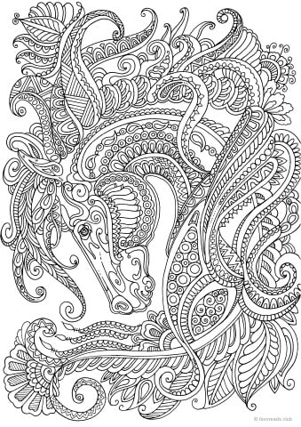 Best advanced coloring pages for adults â favoreads coloring club