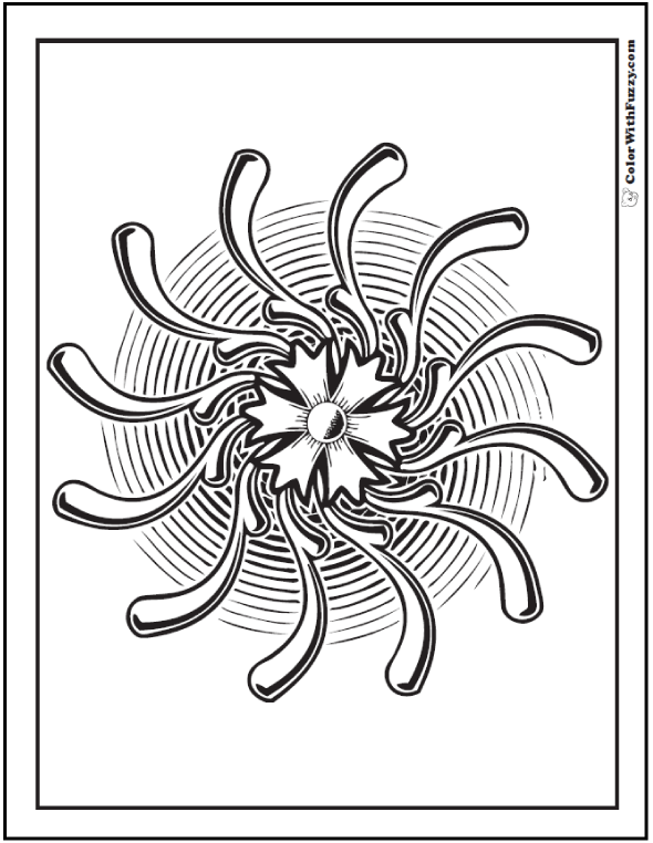 Adult coloring pages â customize printable pdfs