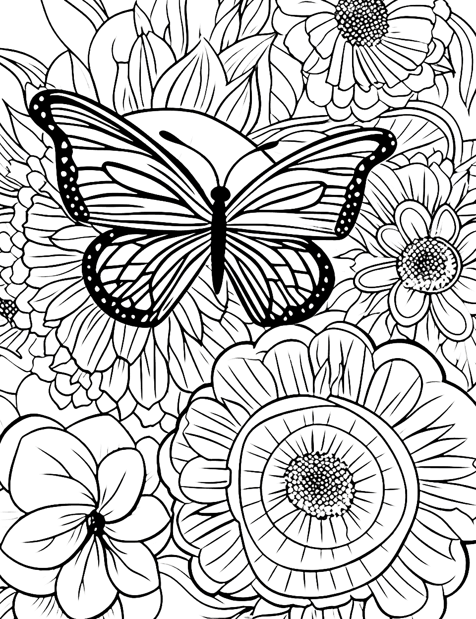 Adult coloring pages free printable sheets