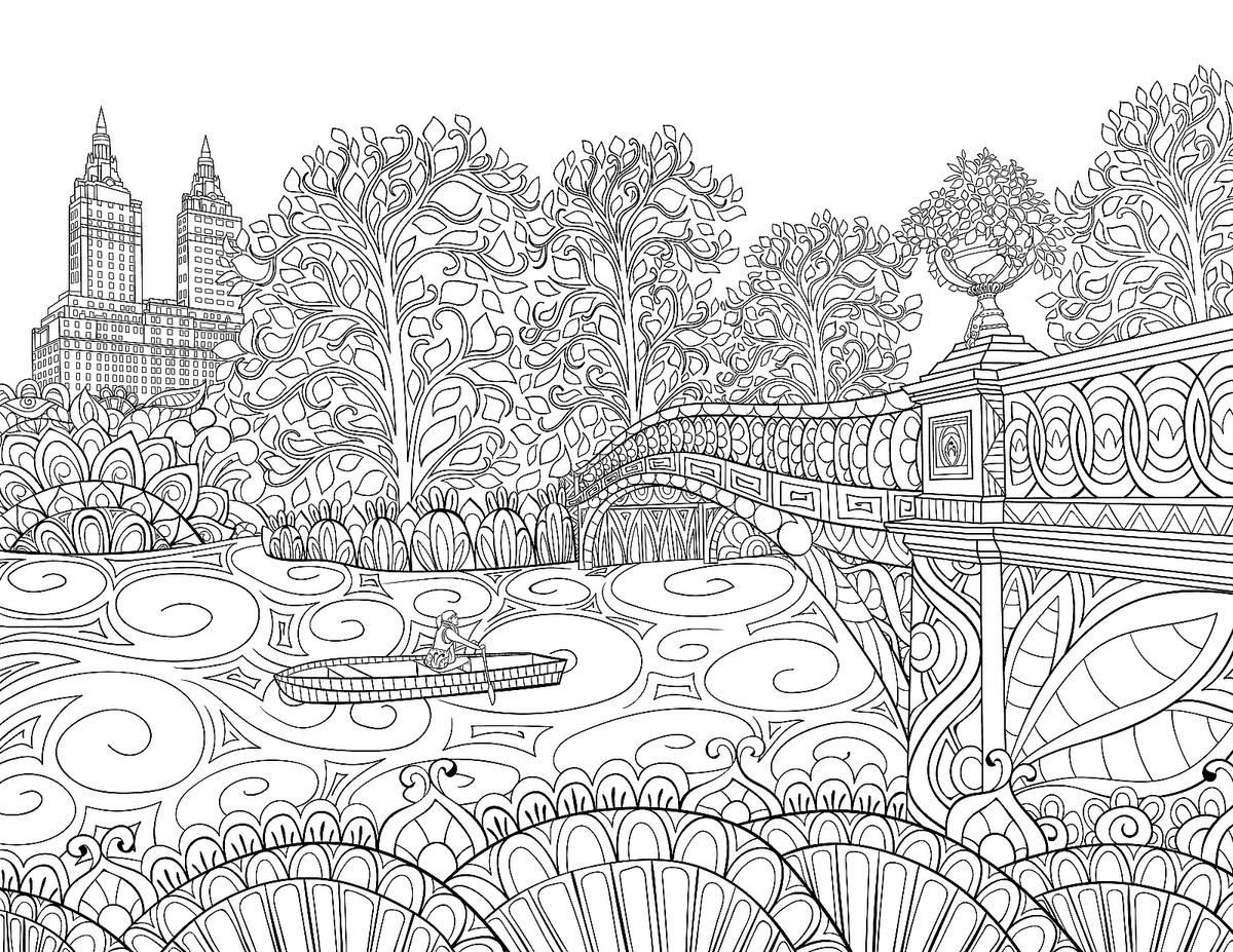 Travel coloring pages free printable coloring pages of scenic places youd want to escape to printables mom