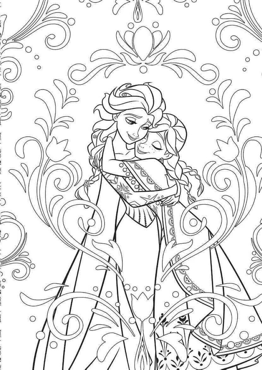 Free printable adult coloring pages disney