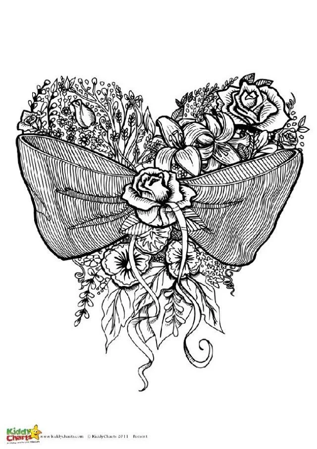 Adorable free flower coloring pages for adults