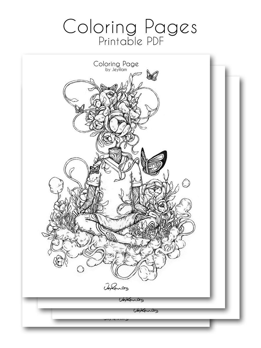 Printable coloring pages pdf