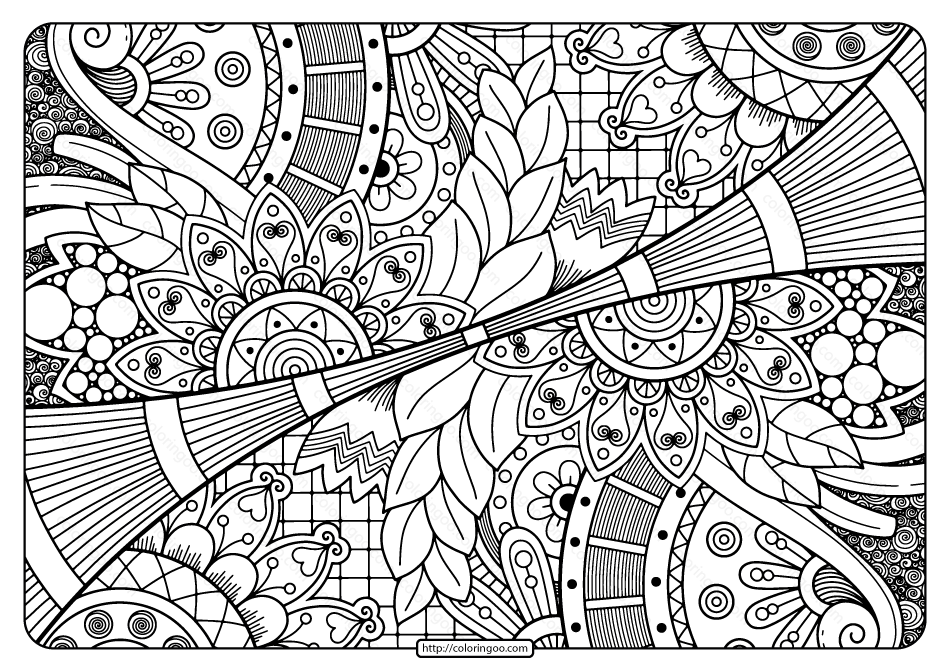 Printable adult pdf coloring page book love coloring pages coloring pages mandala coloring pages