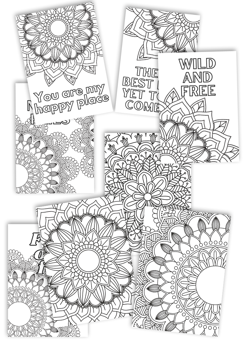 Free printable coloring pages for adults only pdf printable download