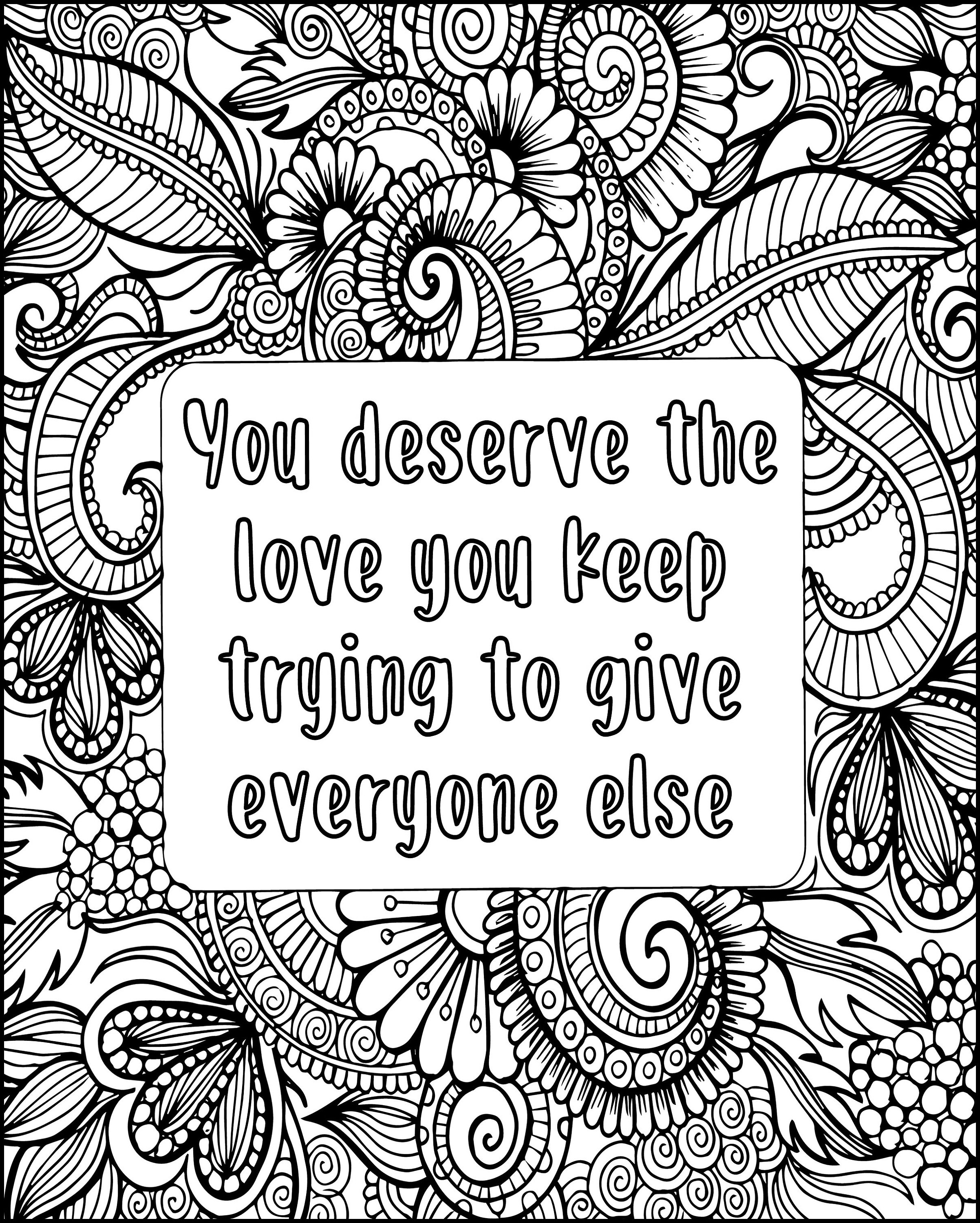 Motivational inspirational quotes adult coloring pages bundle printable coloring pages digital colouring download sayings printable