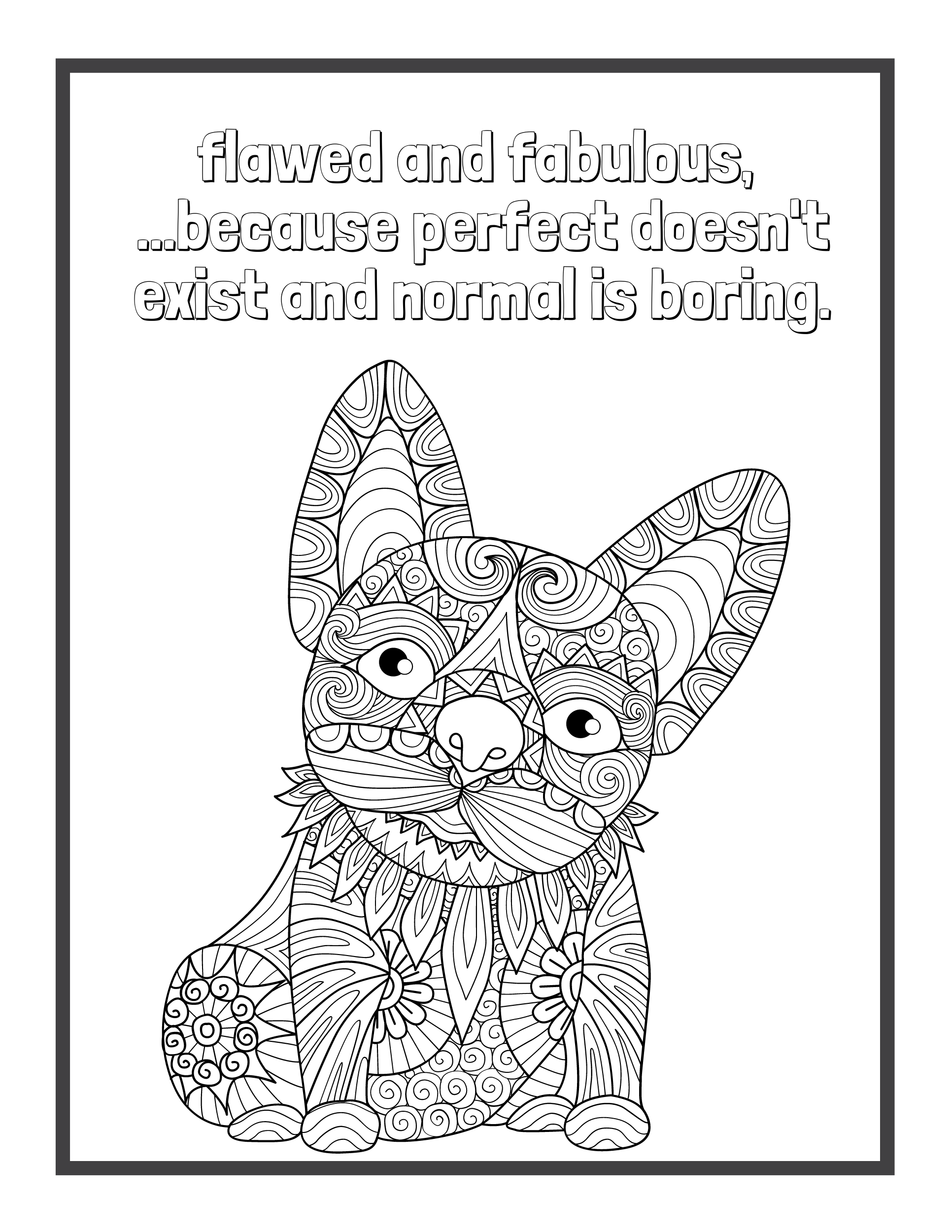 Printable motivational swear word coloring pages for adults funny swe