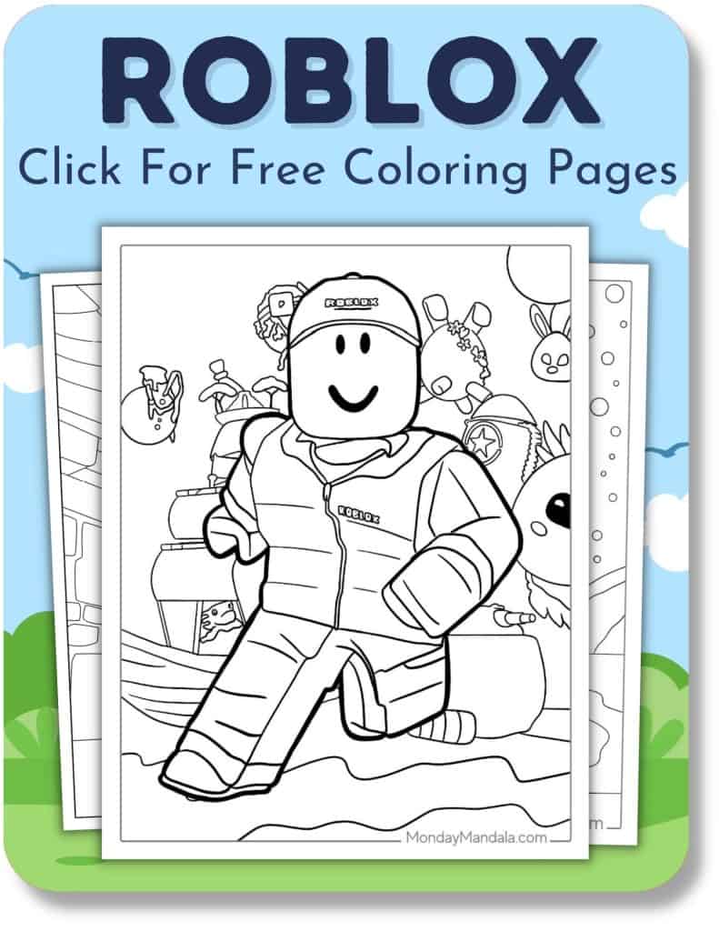 Coloring pages for boys free pdf printables