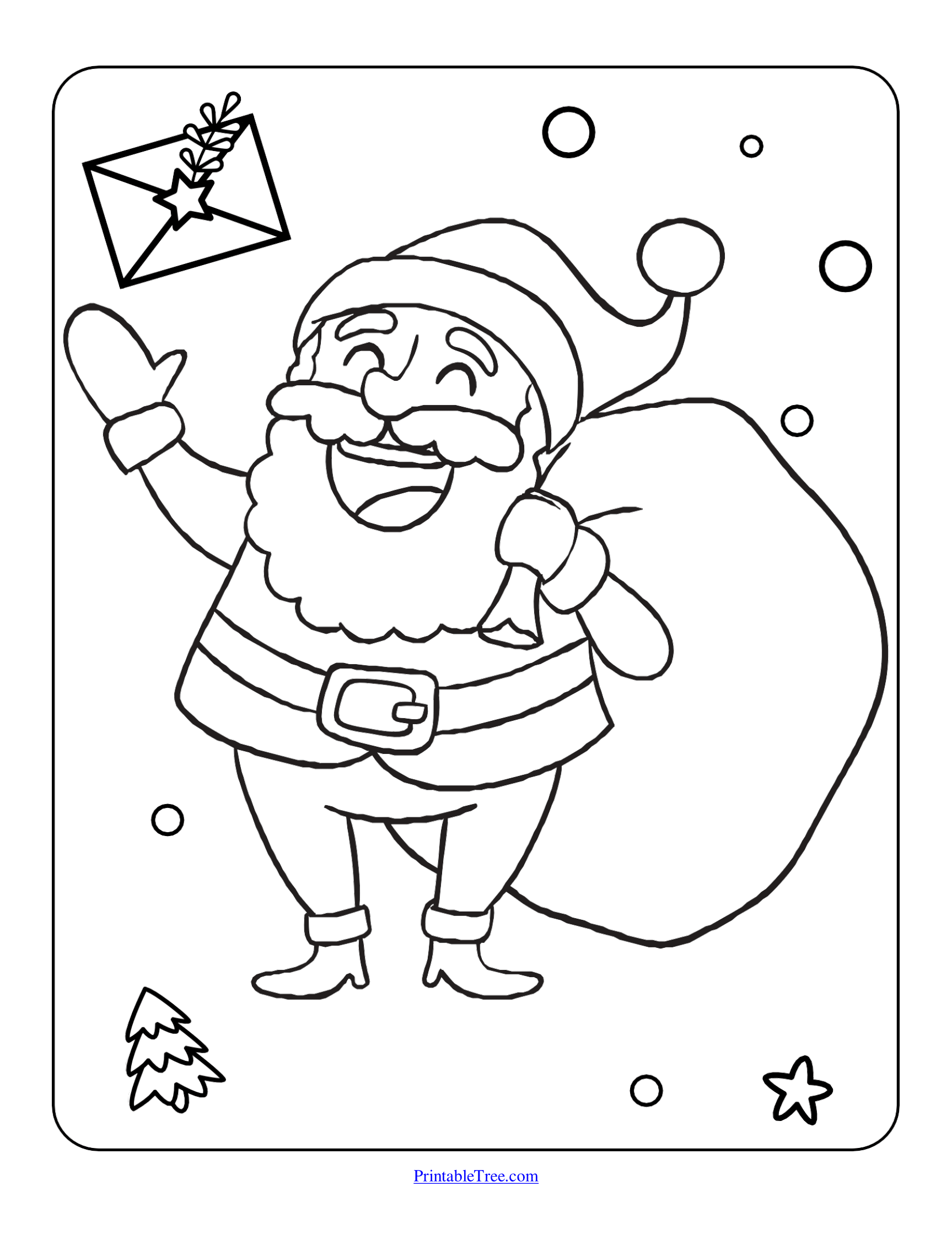 Free printable christmas coloring pages pdf for kids and adults