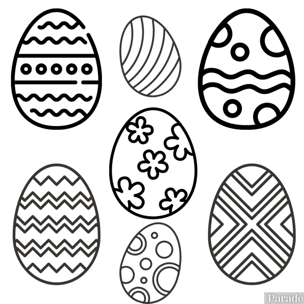 Coloring pages to dye for these free easter printables are an egg