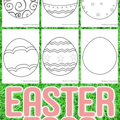 Easter egg coloring pages for kids kids activities blog