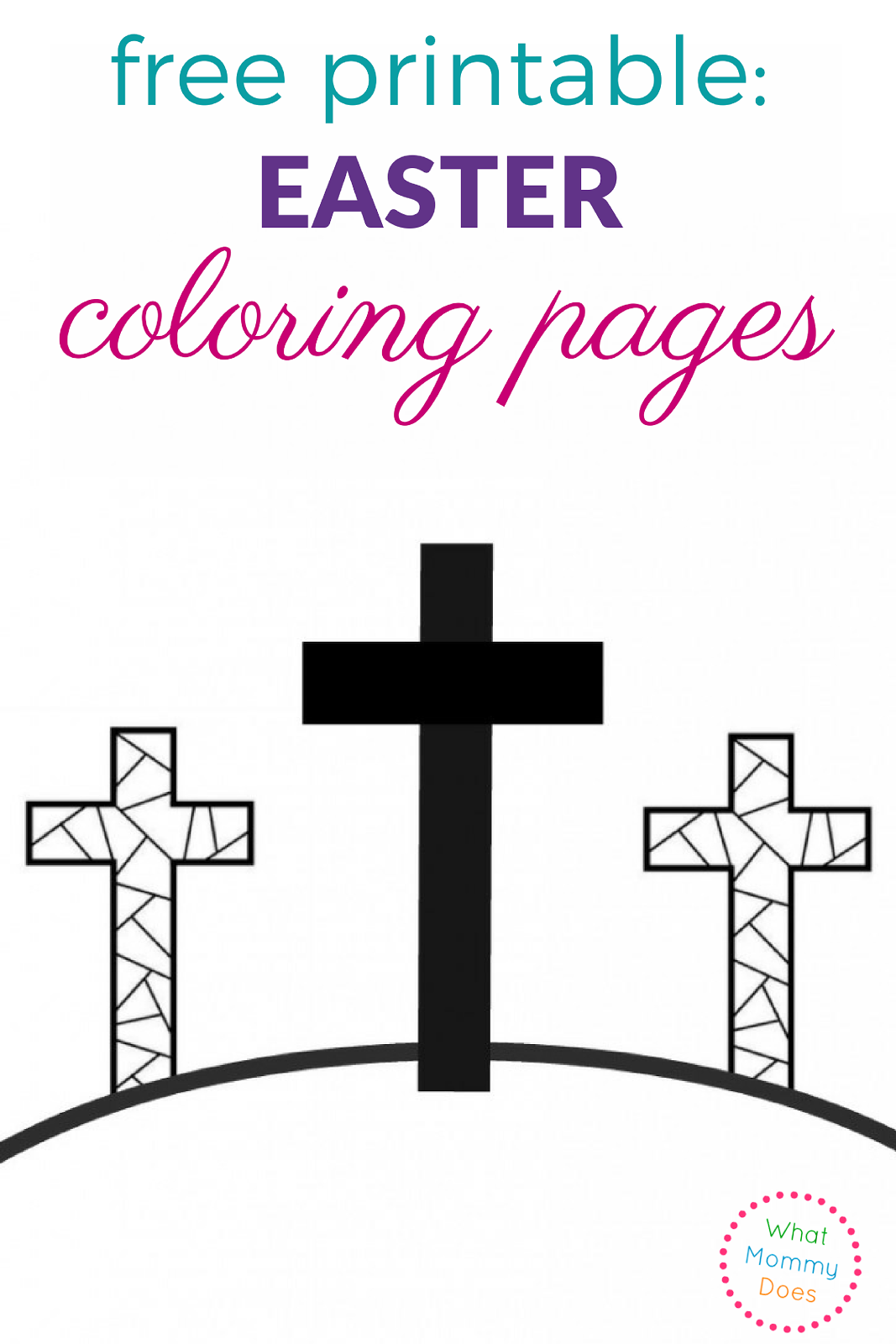 Free printable easter coloring pages for kids