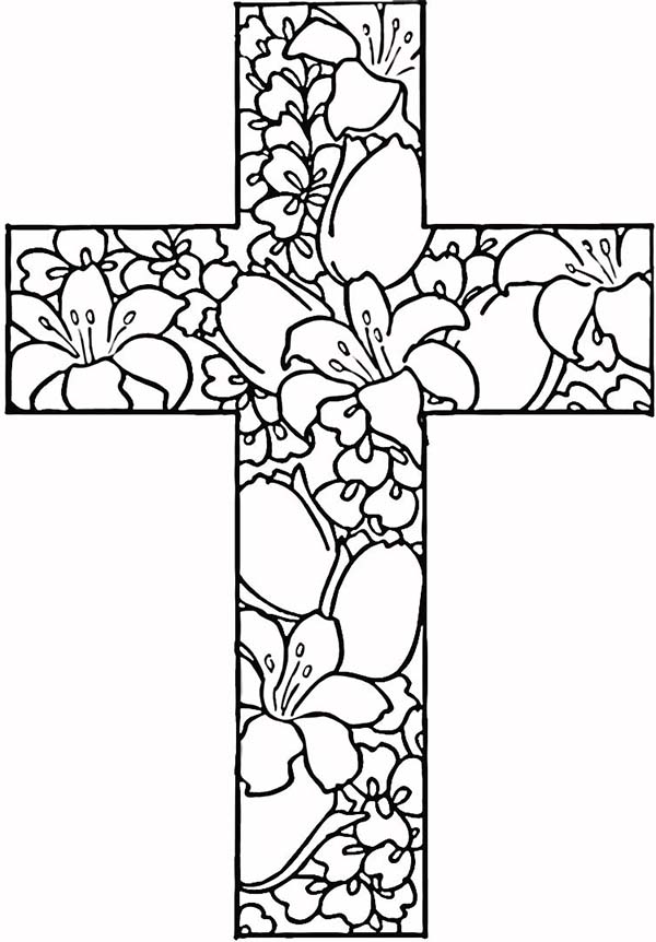 Religious easter coloring pages