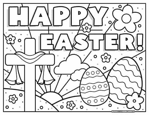 Easter coloring pages