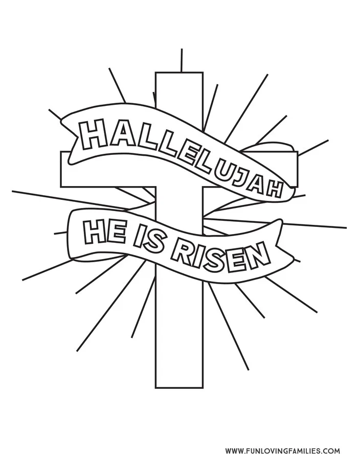 Easter coloring pages for kids free printables