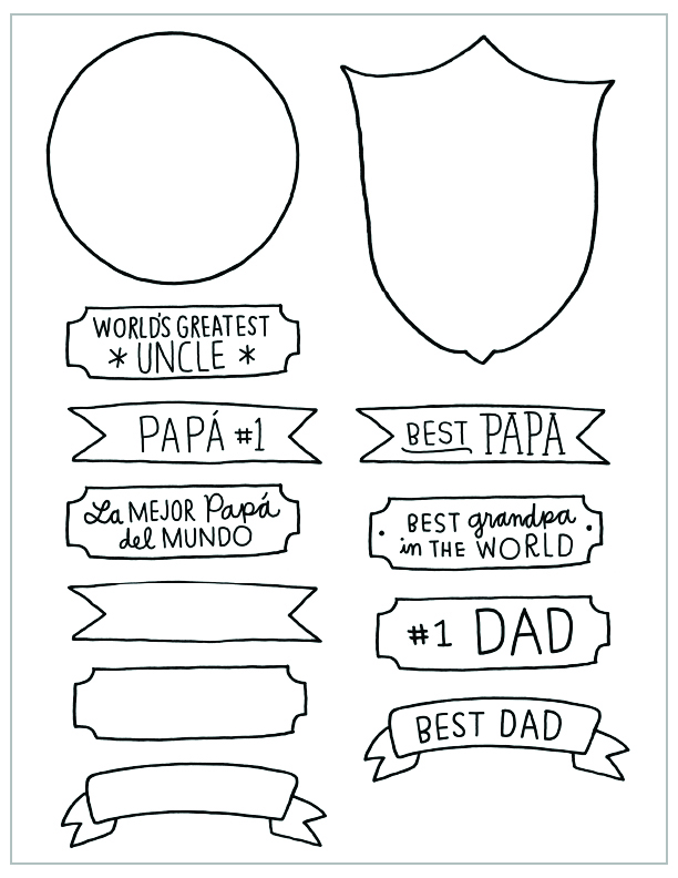 Fathers day coloring pages inspiration