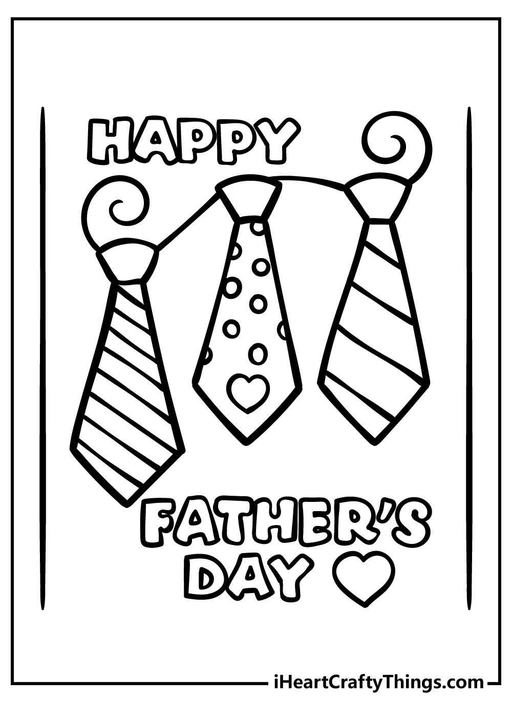 Fathers day coloring pages free printables