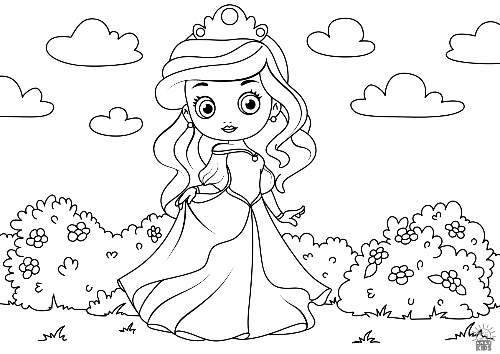 Printable coloring pages for girls amax kids