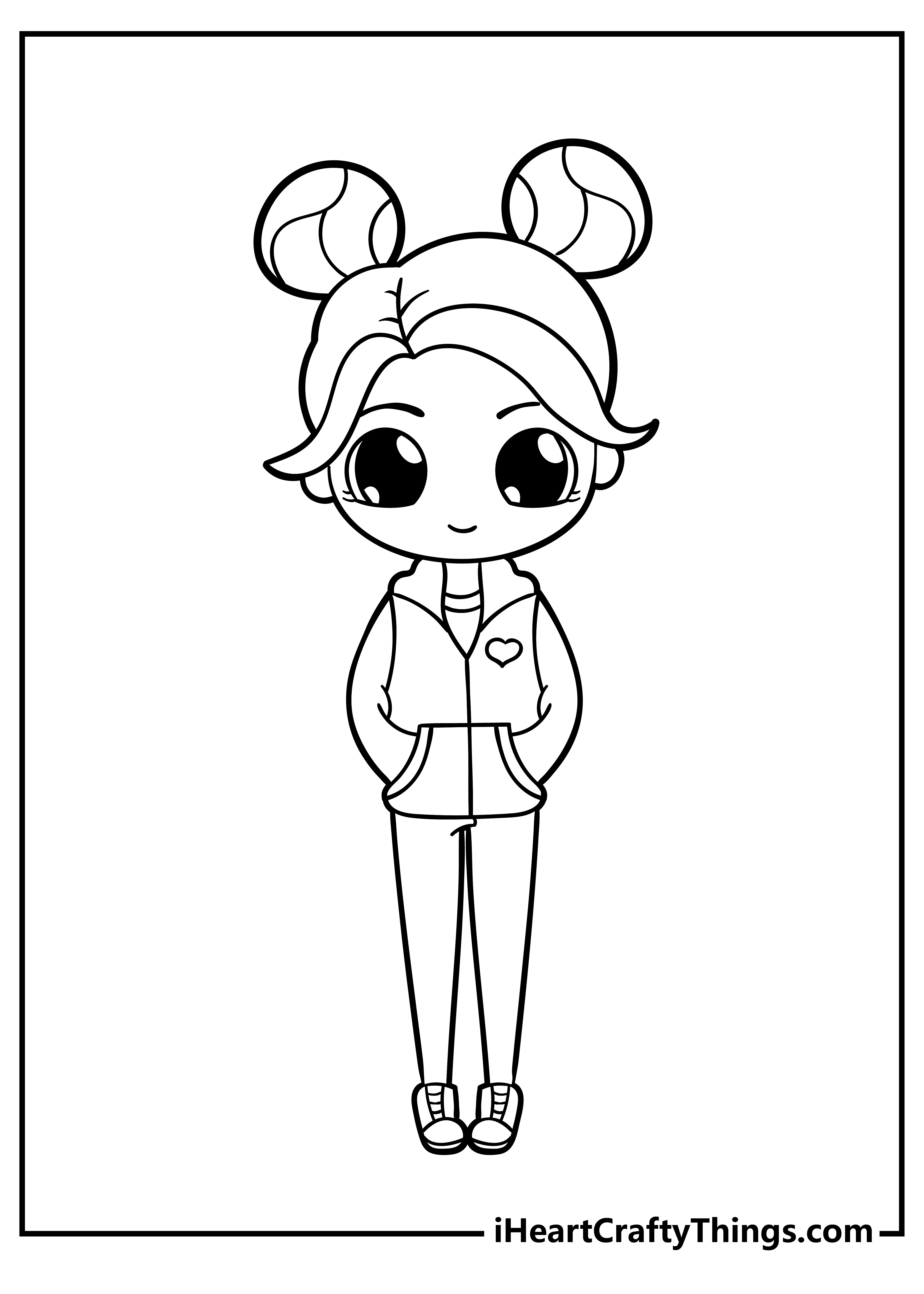 Cute coloring pages for girls free printables