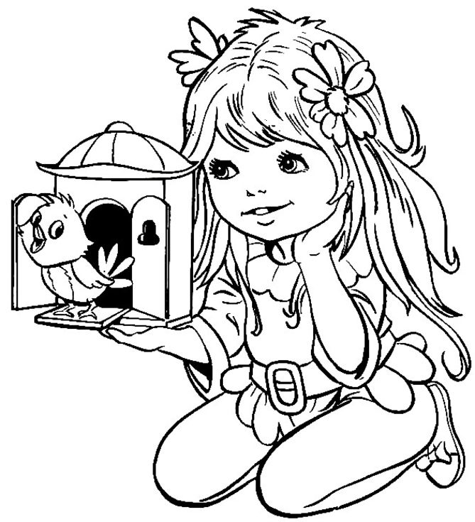 Coloring pages for girls