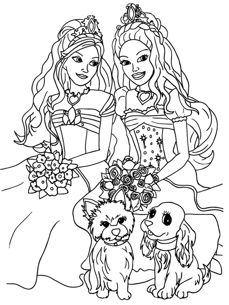 Coloring pages for girls