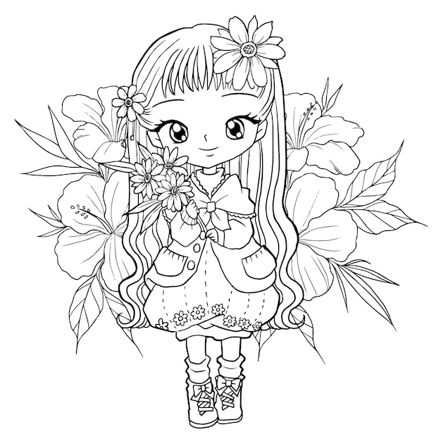 Coloring pages girls images