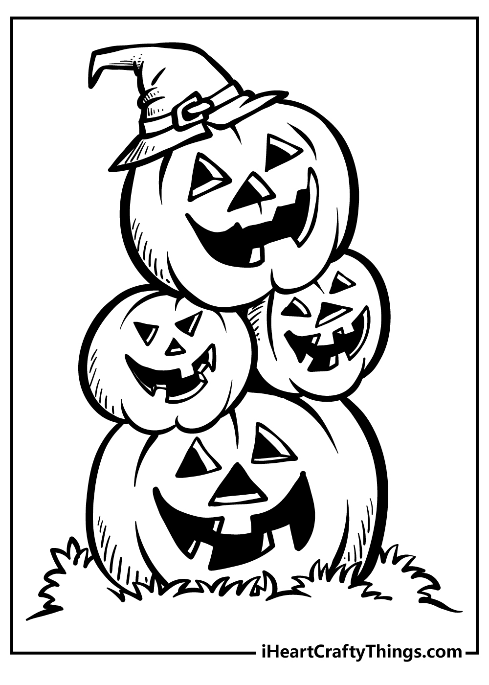 Halloween coloring pages free printables