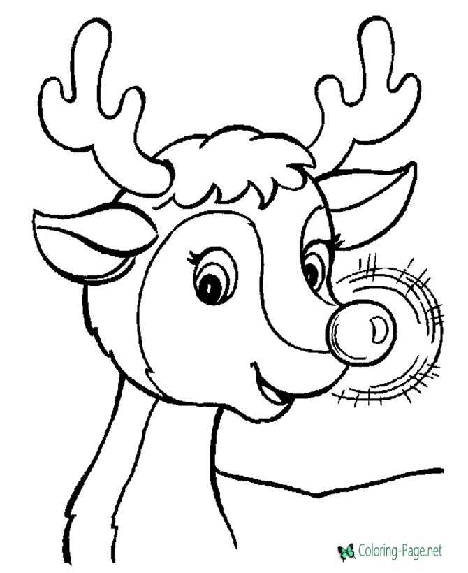 Christmas coloring pages