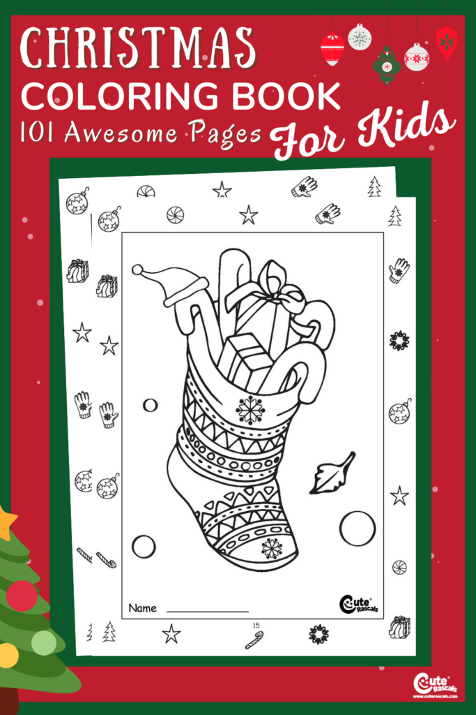 Christmas coloring pages