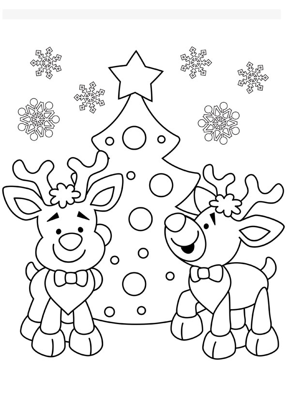 Coloring pages printable christmas coloring pages for kids