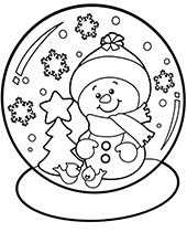 Printable christmas coloring pages sheets