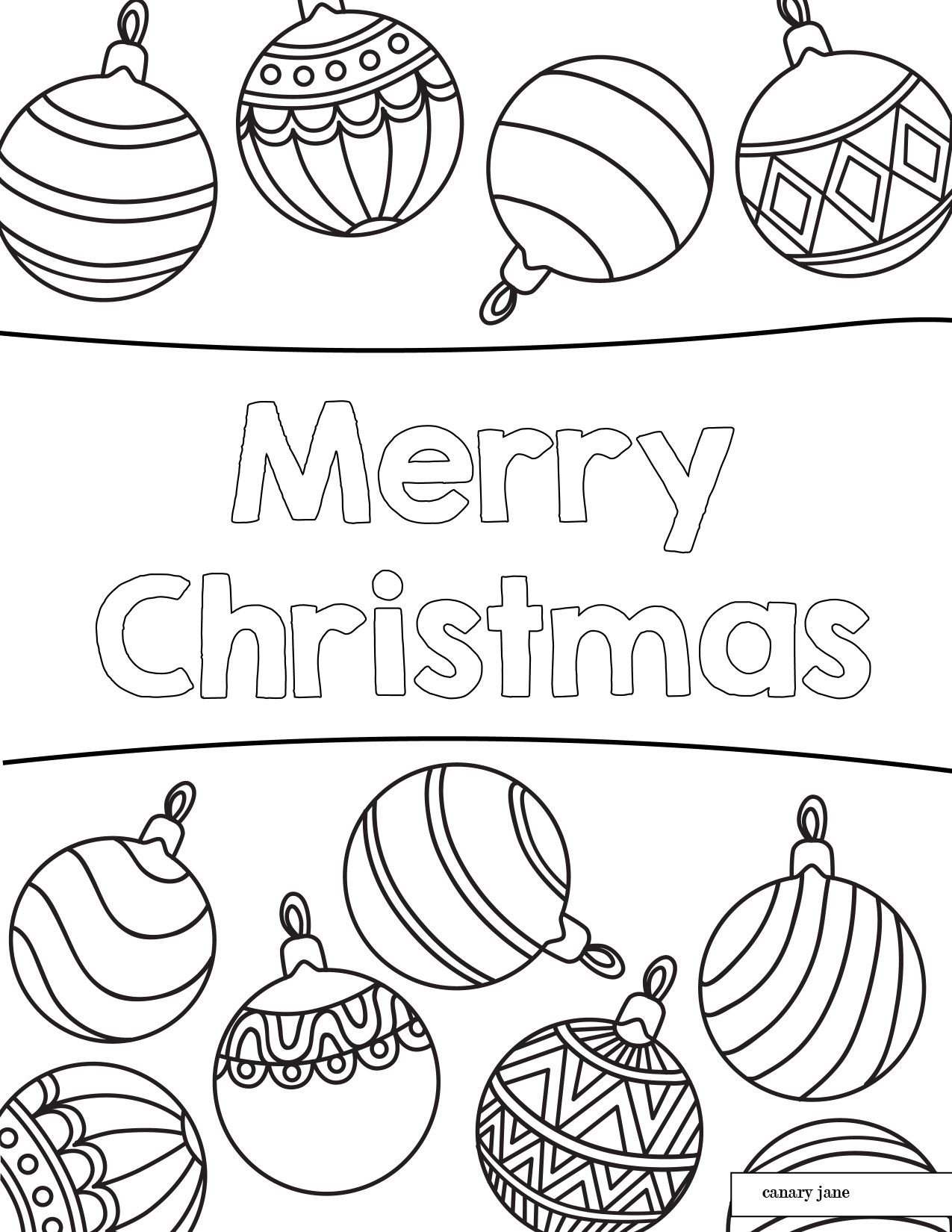 Fun kids christmas coloring pages you can print for free