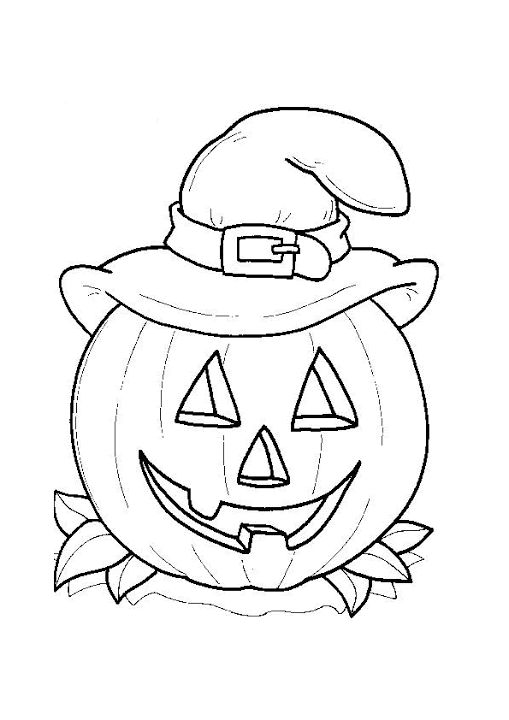 Free printable halloween coloring pages for kids