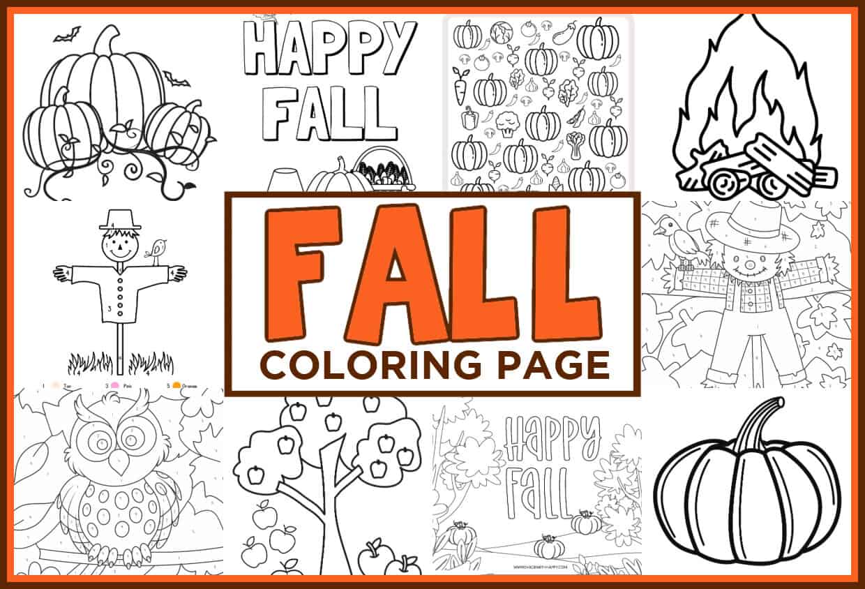 November coloring pages