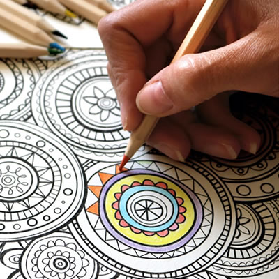Coloring templates for seniors the elderly