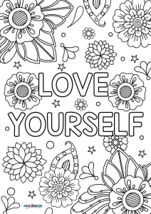 Free printable coloring pages for teens