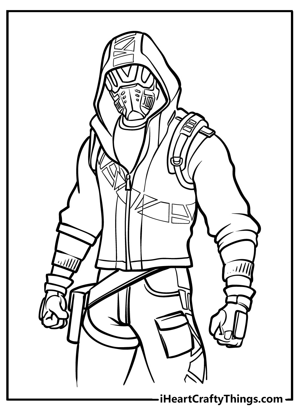 Fortnite coloring pages free printables