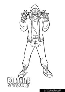 Fortnite coloring pages