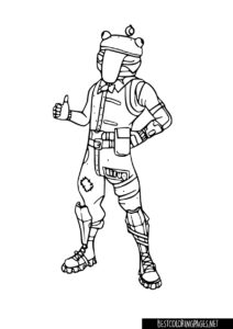 Fortnite coloring pages