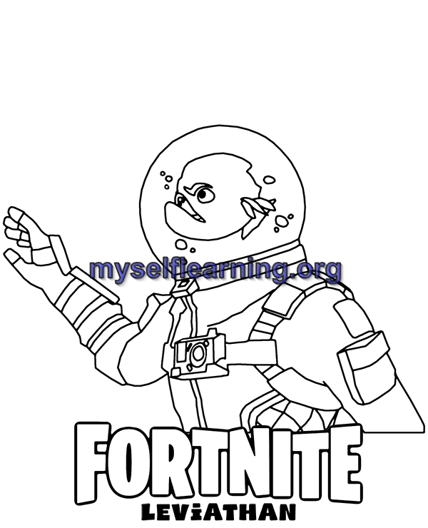 Fortnite coloring sheet instant download