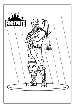 Unlock your creativity printable fortnite coloring pages collection