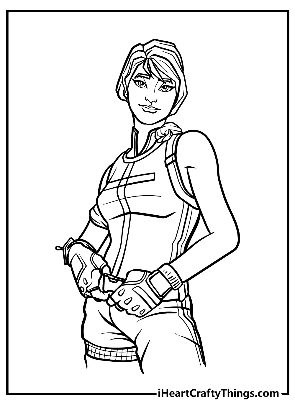 Fortnite coloring pages free printables