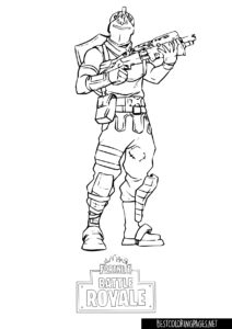 Fortnite coloring pages