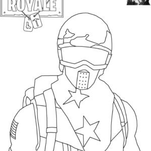 Fortnite coloring pages printable for free download